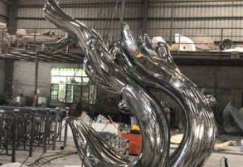 波浪雕塑供給，中式工藝，不銹鋼波浪雕塑精品