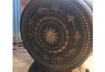 銅鼓雕塑專供，美陳雕塑，廣場銅鼓雕塑預(yù)定