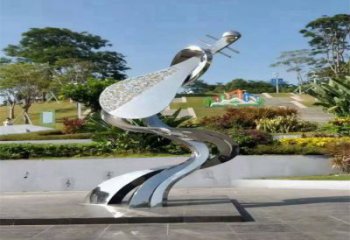 提琴雕塑制作，公園小品，不銹鋼提琴雕塑優(yōu)選