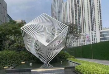 魔方雕塑制作供需，景區(qū)案例，字體魔方雕塑供給