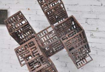 正方體雕塑承接，城市裝飾，大型不銹鋼正方體雕塑公司