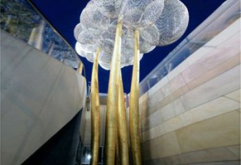 空心球雕塑制造，標(biāo)識(shí)雕塑，地產(chǎn)鏤空空心球雕塑優(yōu)選