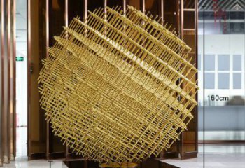 鏤空球雕塑定做，廣場(chǎng)系列，異形鏤空球雕塑制作
