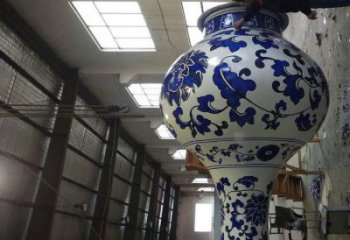 花瓶雕塑供應，城區(qū)小品，玻璃鋼花瓶雕塑制造商