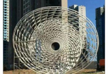 花瓶雕塑常用，鋼管組合，景觀鏤空花瓶雕塑定價