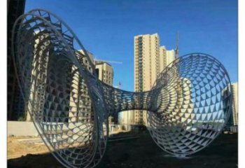 建筑花瓶雕塑制造商，城區(qū)小品，鏤空花瓶雕塑制作廠家