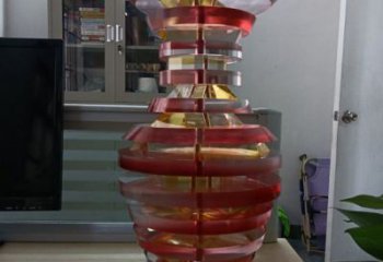 抽象花瓶雕塑制造，景觀雕塑，異形花瓶雕塑展品