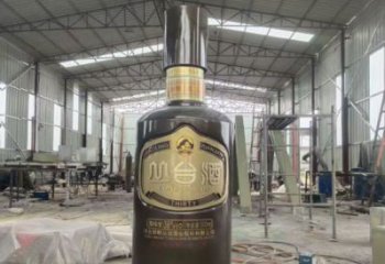 戶外酒瓶雕塑，仿真歐式雕塑，仿真工藝