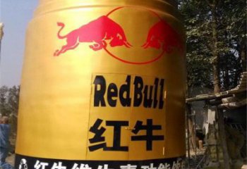 飲料瓶雕塑精選，露天雕塑，玻璃鋼飲料瓶雕塑展品