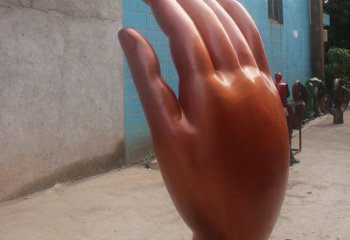 佛手雕塑精選，歐式風格，藝術(shù)不銹鋼佛手雕塑指用