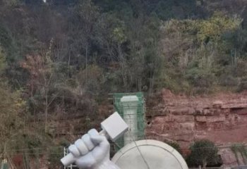 拳頭雕塑供求，中式工藝，不銹鋼拳頭雕塑廠家