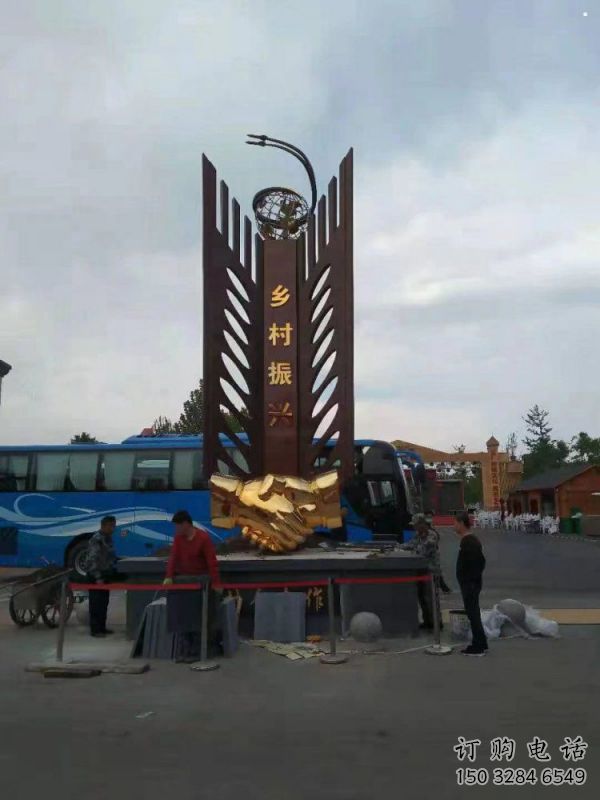 標(biāo)志握手雕塑 標(biāo)志握手雕塑