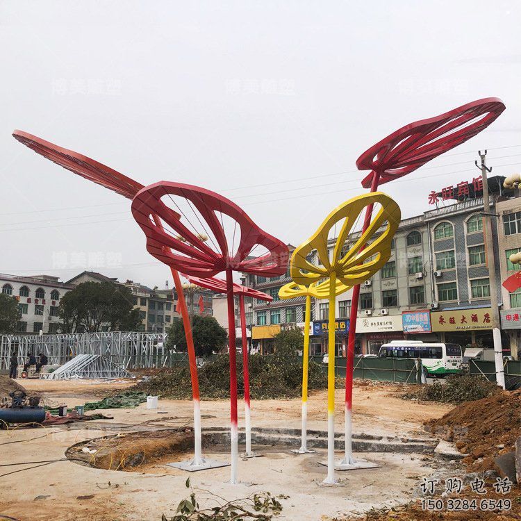 戶外遮陽(yáng)樹雕塑通用，多彩藝術(shù)，不銹鋼遮陽(yáng)樹雕塑供應(yīng)