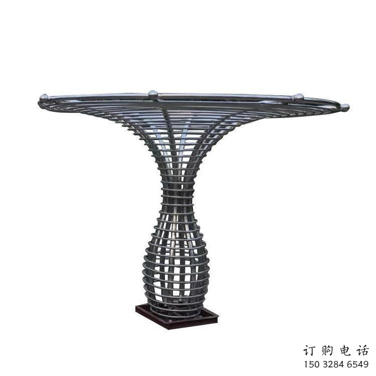 遮陽(yáng)樹(shù)雕塑常用，鋼管組合，景觀鏤空遮陽(yáng)樹(shù)雕塑定價(jià)