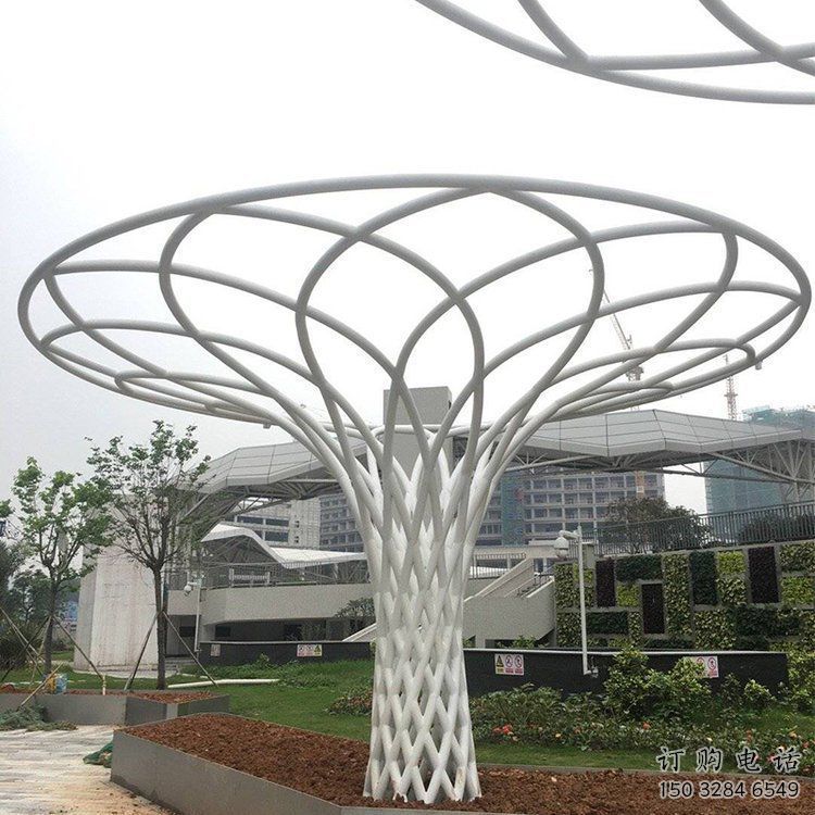 遮陽樹雕塑供需，標(biāo)識雕塑，鏤空遮陽樹雕塑制造商