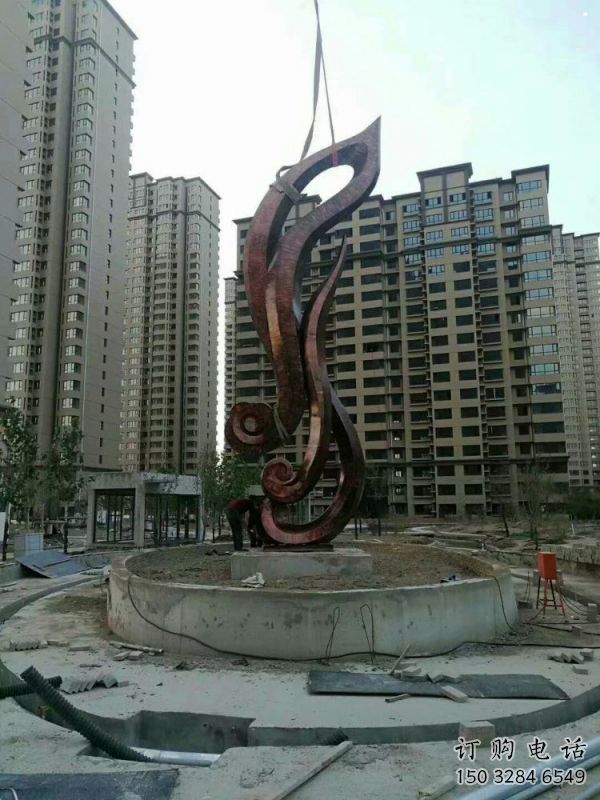 仿真樹(shù)葉雕塑精選，室外軟裝，彩繪仿真樹(shù)葉雕塑精選