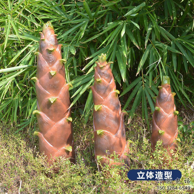 竹筍雕塑預定，創(chuàng)意雕塑，不銹鋼竹筍雕塑選用