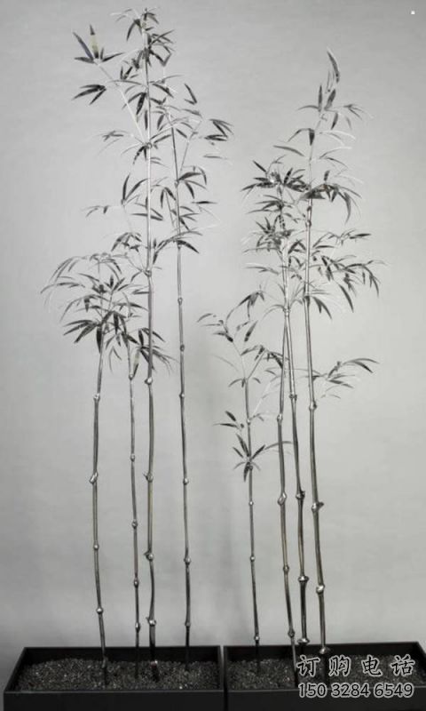 鑄造竹葉雕塑 鑄造竹葉雕塑