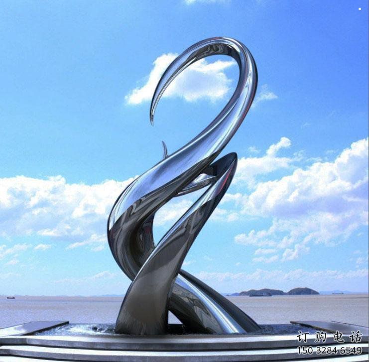 樹芽雕塑精選，廣場系列，不銹鋼樹芽雕塑制作