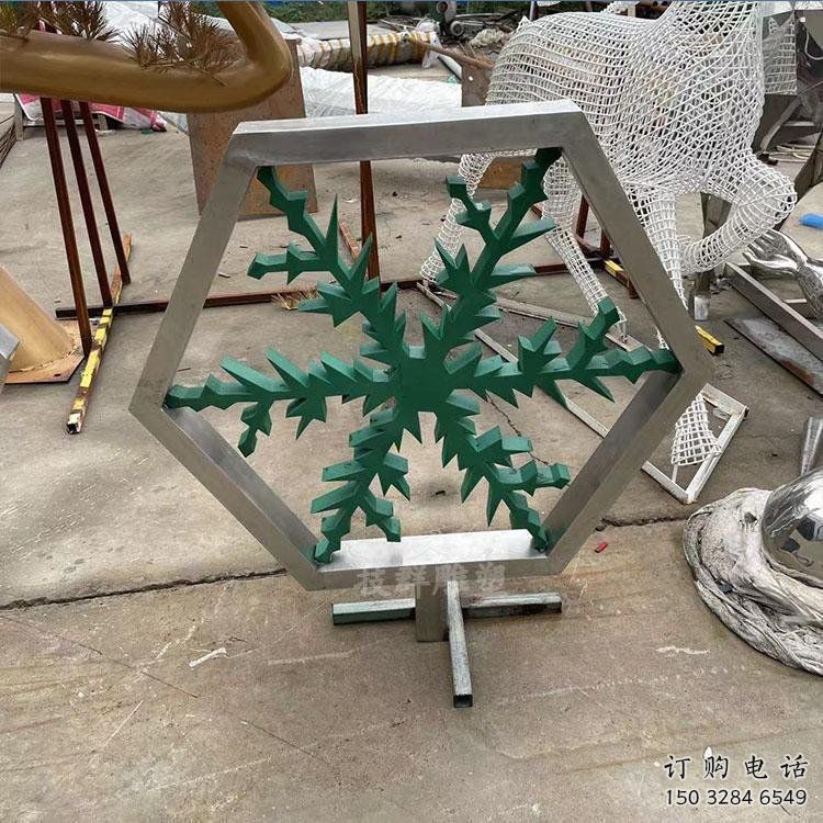 街頭雪花雕塑 街頭雪花雕塑
