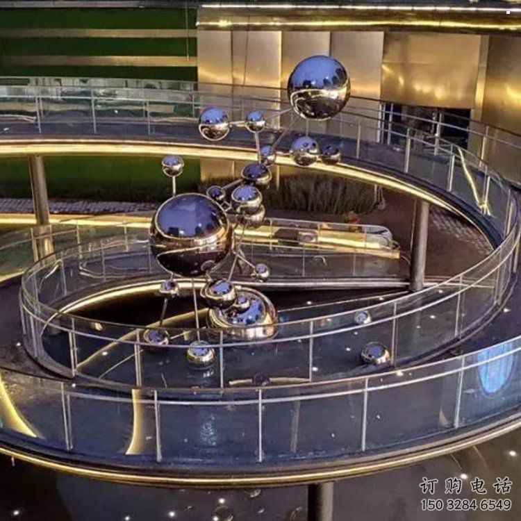 公園景觀雕塑，噴砂發(fā)光雕塑，鍛造工藝