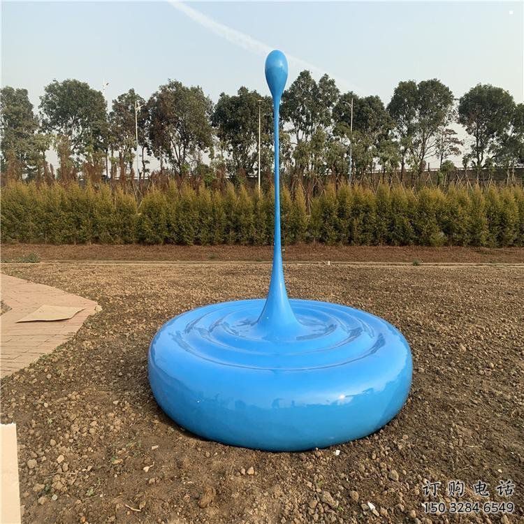 水滴雕塑工廠標(biāo)準(zhǔn)，多彩藝術(shù)，景觀烤漆水滴雕塑供應(yīng)