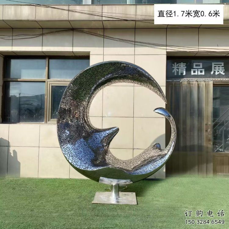 酒店水滴雕塑，鍍金歐式雕塑，仿古擺件