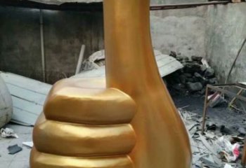 手掌雕塑點(diǎn)擊，多彩藝術(shù)，不銹鋼手掌雕塑訂做廠家
