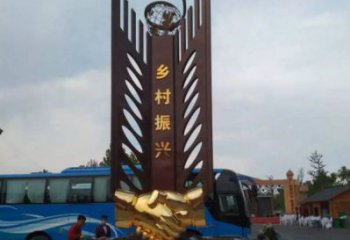握手雕塑生產(chǎn)商，地標(biāo)擺件，不銹鋼握手雕塑生產(chǎn)
