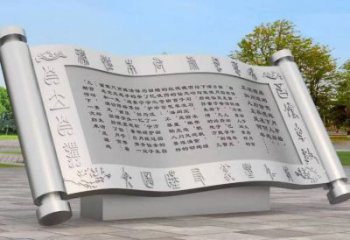 書簡雕塑常用，公園小品，不銹鋼書簡雕塑生產(chǎn)商