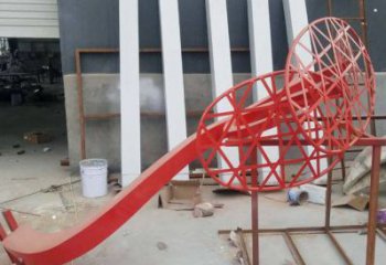 大型遮陽樹雕塑制作，花園小品，不銹鋼遮陽樹雕塑廠家