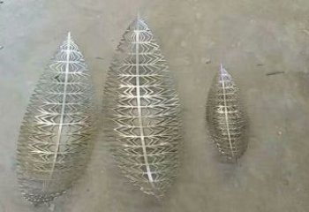 鏤空樹葉雕塑生產(chǎn)，街道標(biāo)識(shí)，鏡面鏤空樹葉雕塑供應(yīng)