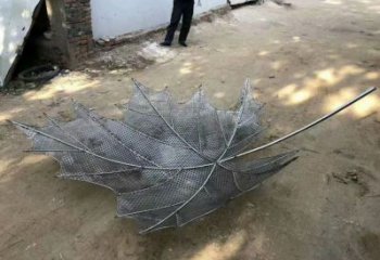 鏤空樹葉雕塑加工，鍛造工藝，鐵藝樹葉雕塑生產(chǎn)廠家