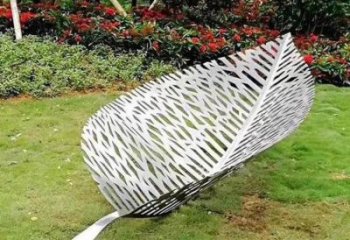鏤空樹葉雕塑制作，公園雕塑，鐵藝樹葉雕塑常用