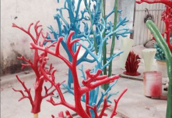 仿真樹雕塑制作，廣場雕塑，玻璃鋼仿真樹雕塑提供