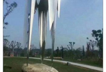 水滴雕塑擺件優(yōu)選，陸地擺件，不銹鋼水滴雕塑供應(yīng)