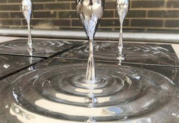 水滴雕塑指用，景觀雕塑，不銹鋼水滴雕塑點擊