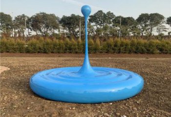水滴雕塑制造，街景小品，景觀烤漆水滴雕塑優(yōu)價(jià)