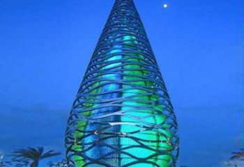 水滴雕塑訂做，城市裝飾，庭院鏤空水滴雕塑展品