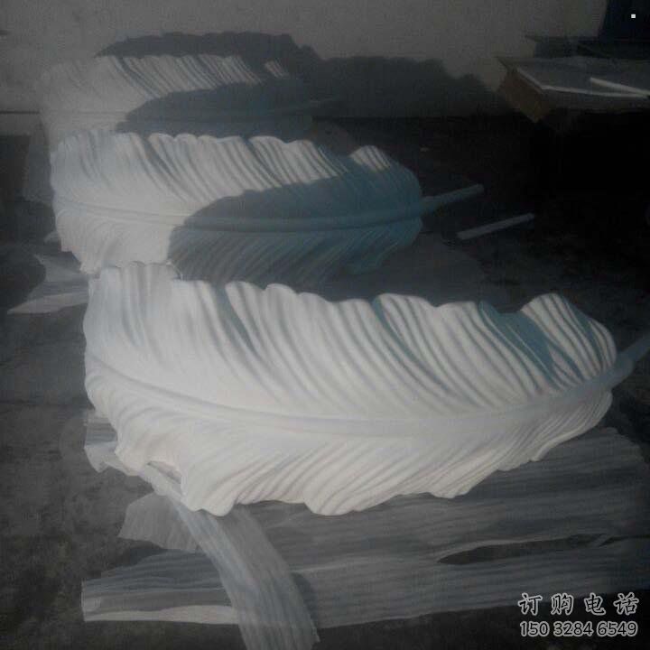 羽毛雕塑指用，景觀雕塑，玻璃鋼羽毛雕塑點擊