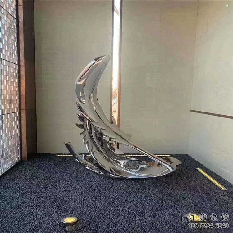 店門(mén)口羽毛雕塑 店門(mén)口羽毛雕塑