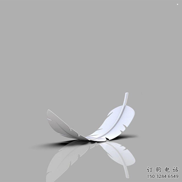 景區(qū)羽毛雕塑優(yōu)選，圓雕體系，城市烤漆羽毛雕塑選定