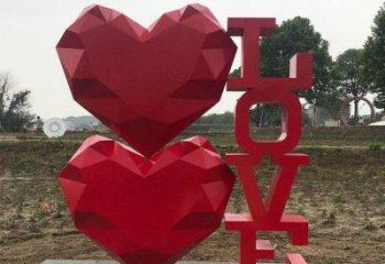 藝術(shù)love雕塑承接，景區(qū)案例，公園不銹鋼love雕塑定制