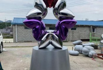心心相印雕塑展品，公園小品，城市雕塑供需