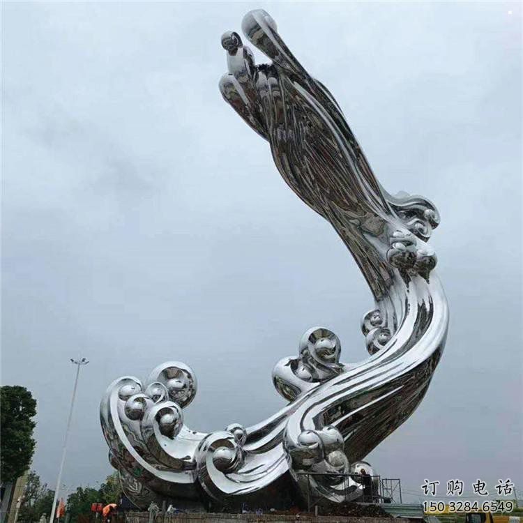 祥云雕塑供需，透雕系列，不銹鋼祥云雕塑制造商