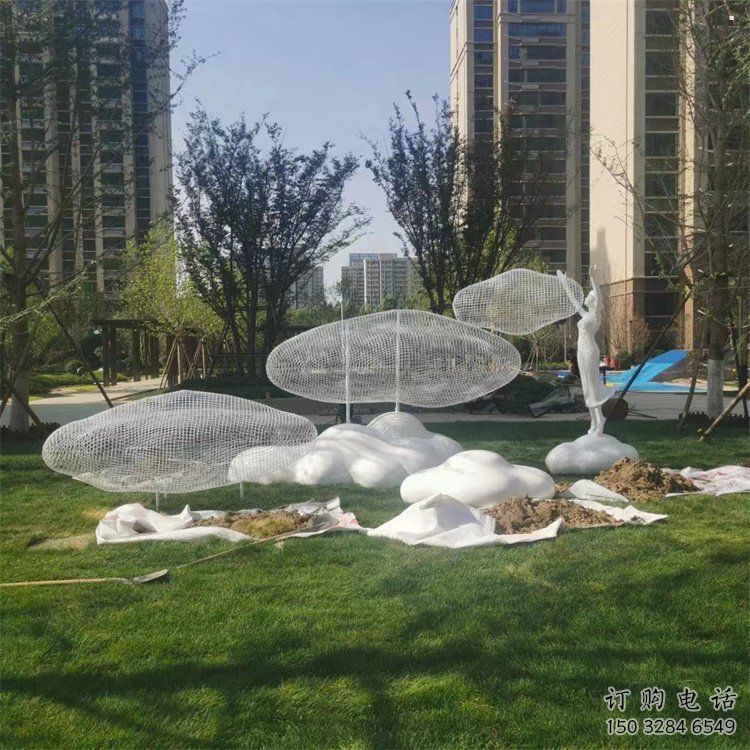 燈光云梯雕塑 燈光云梯雕塑