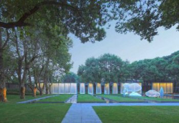 云朵景觀雕塑廠家，鏤空工藝制作，鏤空云朵雕塑廠