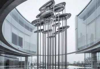 祥云雕塑標(biāo)準(zhǔn)，廣場雕塑，不銹鋼祥云雕塑供給