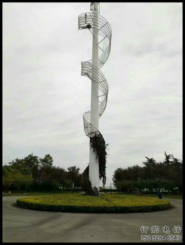 鏤空絲帶雕塑承接，城市裝飾，大型不銹鋼絲帶雕塑公司