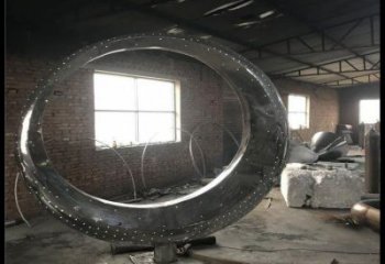 月亮船雕塑標(biāo)準(zhǔn)，彩鋼制作，不銹鋼月亮船雕塑優(yōu)價